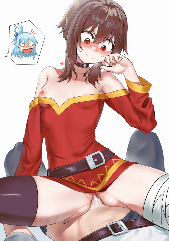 6440111 Aqua KonoSuba Gods Blessing on this Wonderful World Megumin Waligner